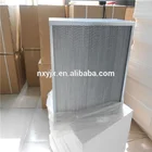 panel plate Hepa Filter Box dust hepa filter sheet