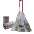 High Quality Colorful Recycled Biodegradable Garbage Bag Drawstring Trash Bag