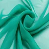 2019 top quality elastic elegant blue chiffon fabric for dress