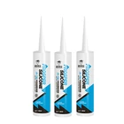 Organic neutral cure silicone sealant 300ml adhesive glue weatherproof