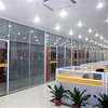 Factory direct sale elegant appearance aluminium cabin office glass partition