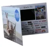 promotional business lcd brochure greeting wedding video card