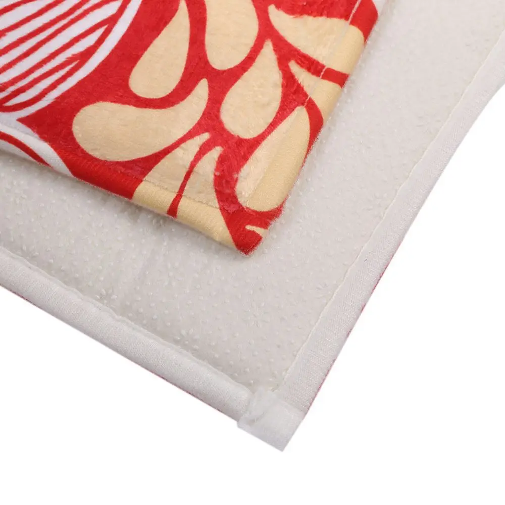 2017 High Quality Lovely Durable Home Bedroom Washable Carpet Bird Pattern Skid Resistance Water Absorption Bathroom Floor Mat