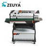 semi-automatic continuous band sealing continuous heat sealing machine with date embossing