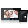 Saful TS-YP708 fingerprint access control apartment video door phone intercom system