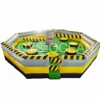 Inflatable Meltdown Sweeper Wipeout Games for Kids and Adult