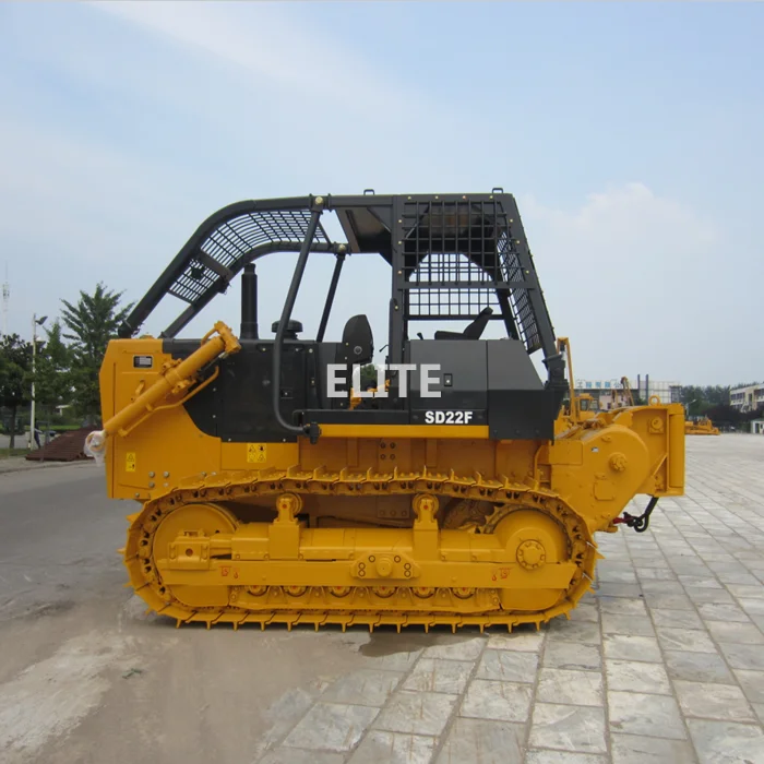 Bulldozer with winch