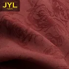 Cotton Jacquard Fabric Graphic Customization JYL Pure Rose For Elegant Dress Coat 100% C001#