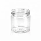 Factory Wholesale Most Popular Round Shape Clear pet Plastic Jar