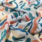 8 mm no smell reactive digital print 100% georgette silk fabric for dress