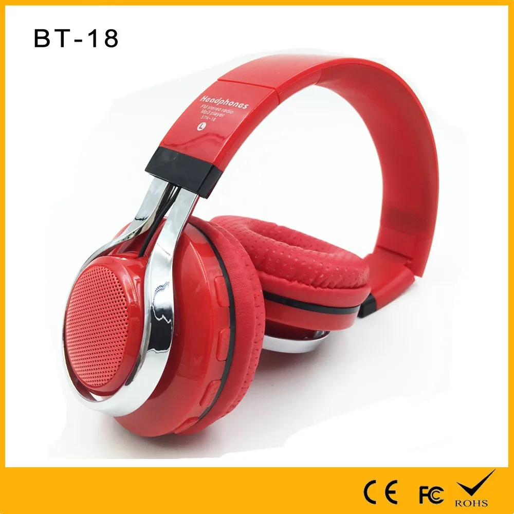 Golden Supplier for metal wireless headset with FM TF EQ and noise cancelling function from shenzhen