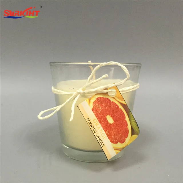 mini home decoration gift with scented glass jar candles