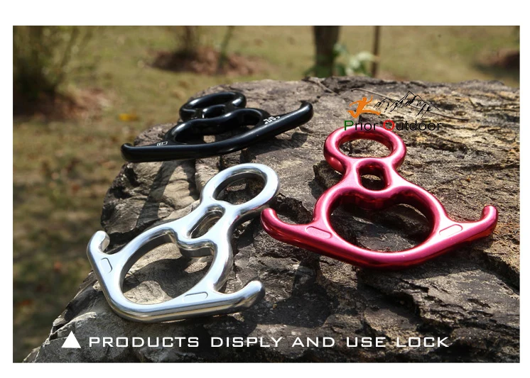 Drop Device Climbing Products EAR Figure Eight fall arrester 32KN Climbing Figure 8 Descender