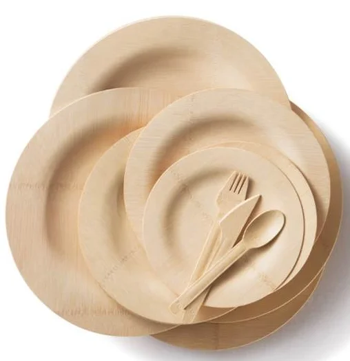 wood paper plates