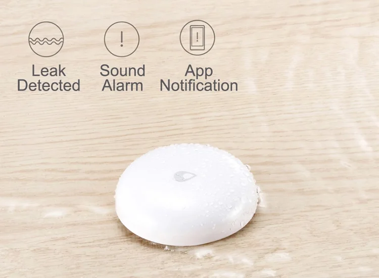 Xiaomi Aqara Waterproof Wifi Zigbee Wireless Smart Water Leak Detection Alarm Sensor