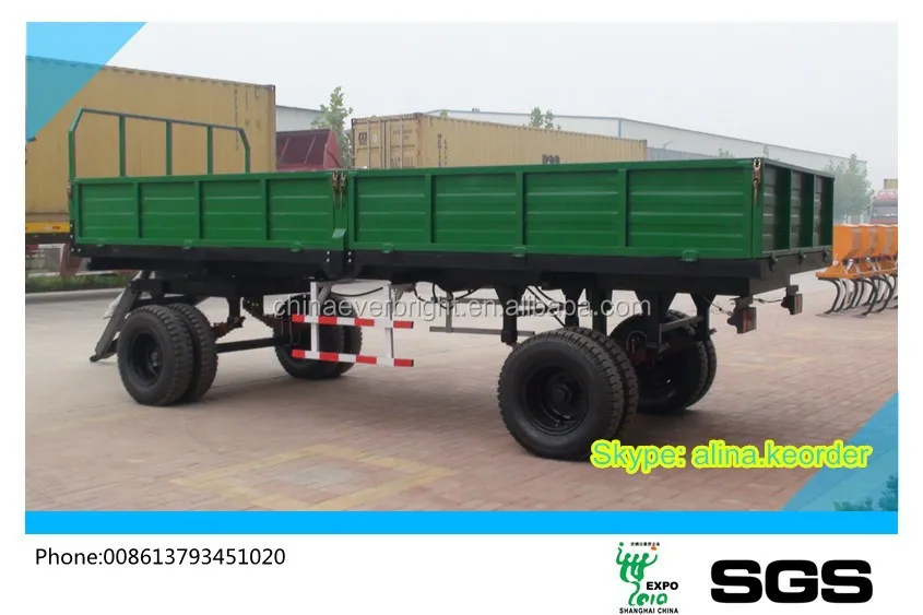 European Small Farm Dump Tractor Trailer Buy Farm Trailer,Tractor