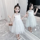 Formal dress patterns lace butterfly tutu girl polyester dress