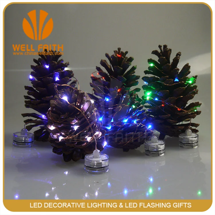 Button Battery Led String Light Christmas Decorative Led Candle Light - Buy Merry Christmas ...