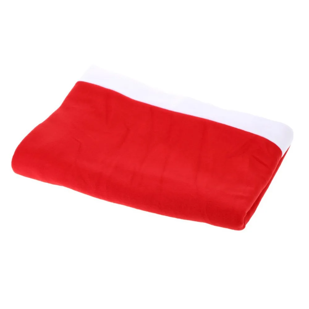 2016 New Arrival Christmas Non Woven Fabric Table Cloth Red Rectangular Table Cover Christmas Dinner Table Decoration Tablecloth