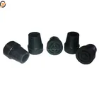 Standard 19mm 22mm 25mm 30mm 32mm 35mm rubber chair tips end for Walking Sticks Canes Crutches Walkers