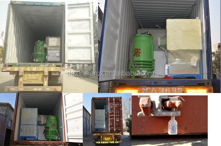 Shippment of high frequency vacuum wood dryer to NY