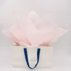 Custom own logo printed shoe clothing perfume smooth white luxury wrapping tissue paper