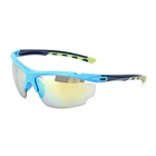 Half Rim Fashion Sports Sunglasses For Colorful Cycling Sun Glasses