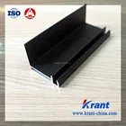 sand blasting black anodizing aluminium solar energy frame