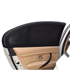 Hot sale custom printing funny magnetic retractable front windshield window sun shade sunshade for car