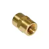 brass y tee branch adjustable pipe transition joint fitting