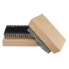 Ceramic Anilox Roller Wooden Handle Steel Wire Cleaning Brushes
