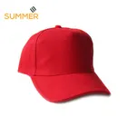 Custom red baseball caps hats made in China