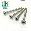 Galvanized flat hex socket head self tapping screw with epdm