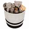 2019 New products cotton rope storage woven basket baby laundry basket