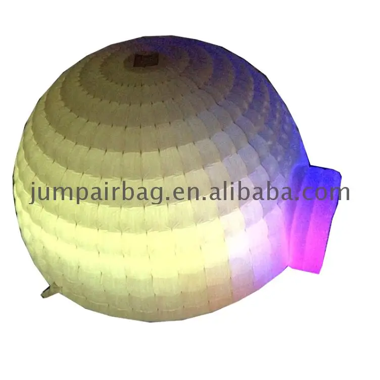 sound proof led lawn inflatable planetarium tent