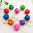 Good quality multi color rubber stress balls printed 27mm32mm45mm49mm bouncy balls