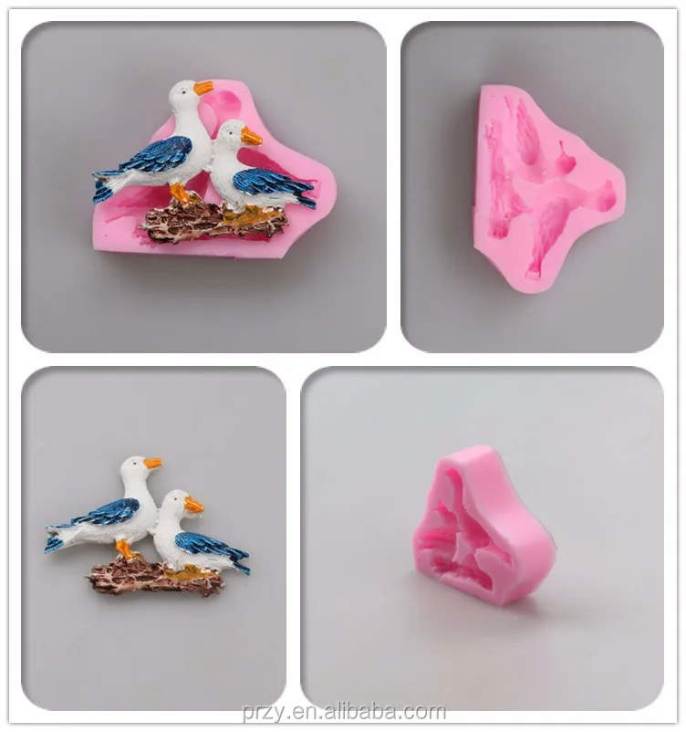 s9168 marine theme food grade fondant molds,3d silicone fondant