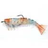 CS005 live shrimp lure soft plastic jointed body fishing lure for cuttlefish