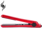 Professional Titanium plate Flat Iron With LED Displace