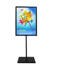 indoor outdoor floor standing vertical display advertising KT board poster banner stand