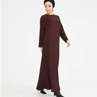 OEM china factory fasion design islamic clothing loose abaya dress