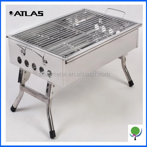 Chrome Plated Stainless Steel Bbq Charcoal Grill Buy Charcoal Grill