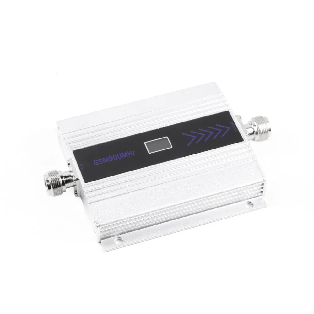 LCD Display Gain GSM 900Mhz Mobile Cell Phone Signal Booster Amplifier RF Repeater Kit GSM Signal Repeater With Cable + Antenna