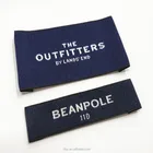 Fashion Damask Custom Garment Woven Labels For Clothing Manufacturer