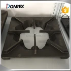 Custom iron casting gas hob part with painting made in China