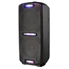 MBA double 6 inch dj karaoke portable amplifier mini bluetooth speaker circuit board trolley bluetooth wireless speaker