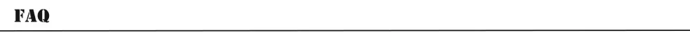 FAQ