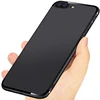 Ultra thin case for iphone 8 plus soft tpu covers case for apple iphone 8 plus black case