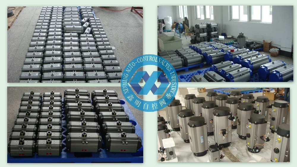 Pneumatic Actuator With Limit Switch Box(double Acting And Spring