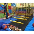 Best Selling Indoor Playground Climbing Rope Kids Ninja Adventure Indoor Ropes Course